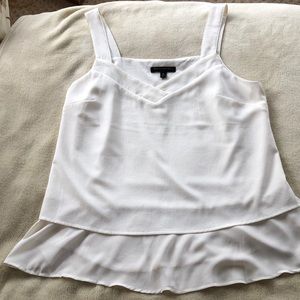 Off white layered cami